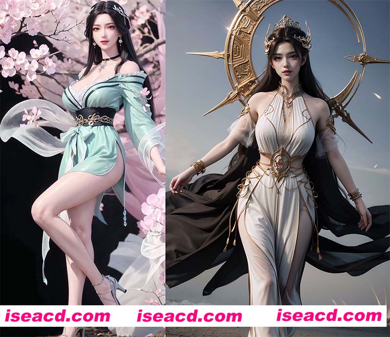 [3D全彩/无修][国漫女主-AI超高渲染 (云曦.元瑶.李寒衣.狠人大帝.白冰岚等)][500M][百度网盘+秒传链接]