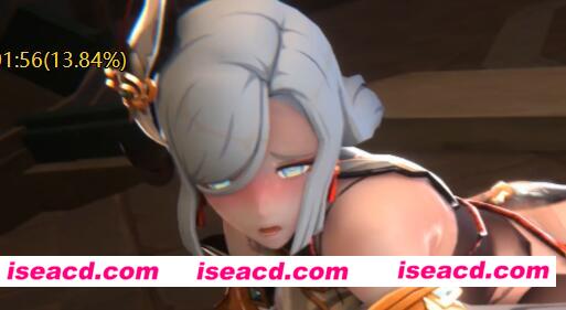 【3D/中文字幕】 LikeHugeB-原神同人作：申鹤X闲云X夜兰 璃月3C大危機 【3.6G/全CV】