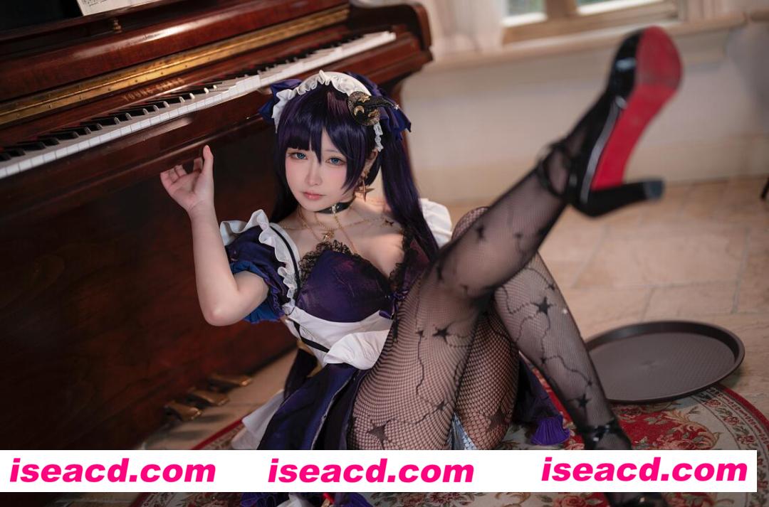 【COSPLAY】樱梨梨 – NO.010 莫娜女仆 [34P]【200M】