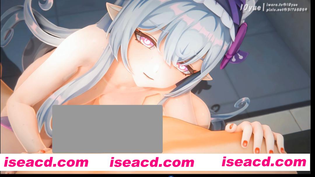 【MMD/步兵/全动态】10yue 4月作品 梦见月瑞希泡泡浴奉仕 【700M/CV】