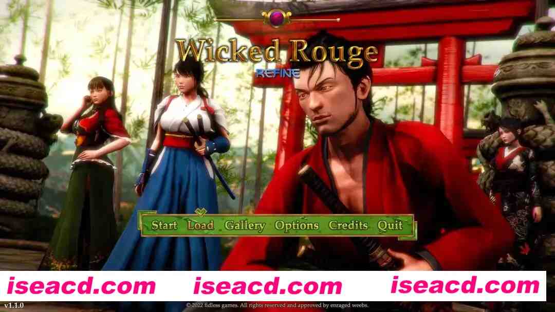 【互动SLG/汉化/PC+安卓】邪恶胭脂 Wicked Rouge REFINE Ver1.1.0 AI汉化内嵌版【3.08G】