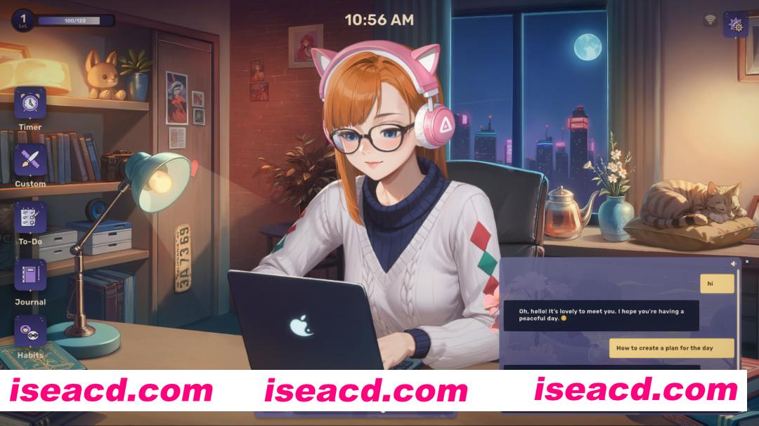 [互动SLG/中文/全动态] Lo-Fi女孩：AI助手/Lo-Fi Girl: AI Assistant 官方中文版 Build.19957237 [1.7G/新作]