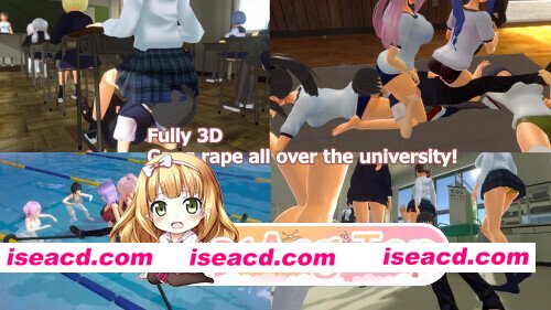 [3D/SLG/动态/生肉] Femdom university life Final 动态生肉版 [2.26G]