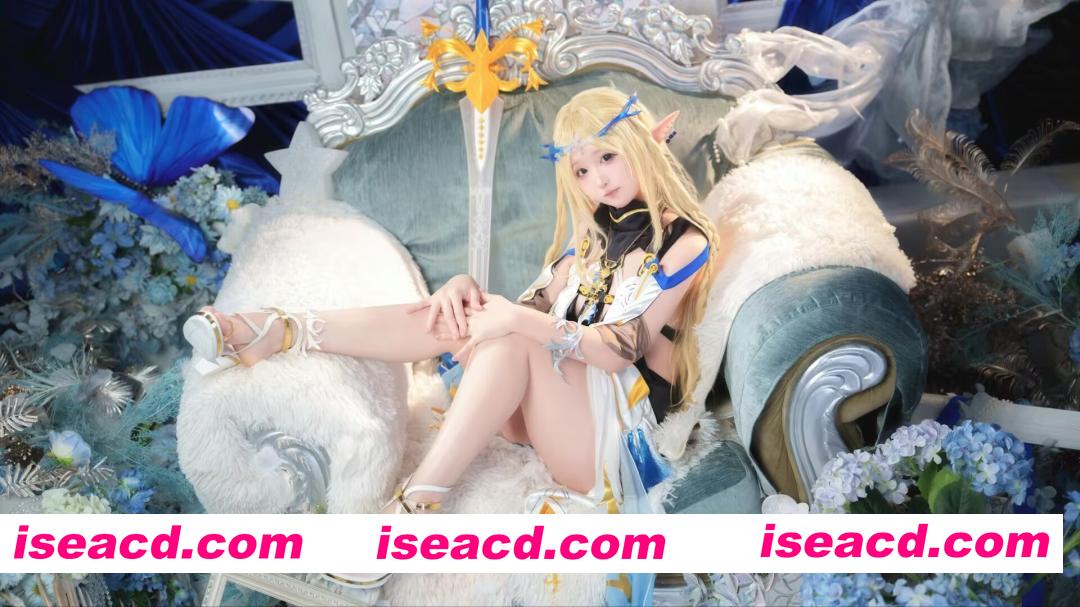 [COSPLAY]Seele麦麦 – 鸣潮 菲比&卡提希娅·蓝色花海物语 [96P] [300M]