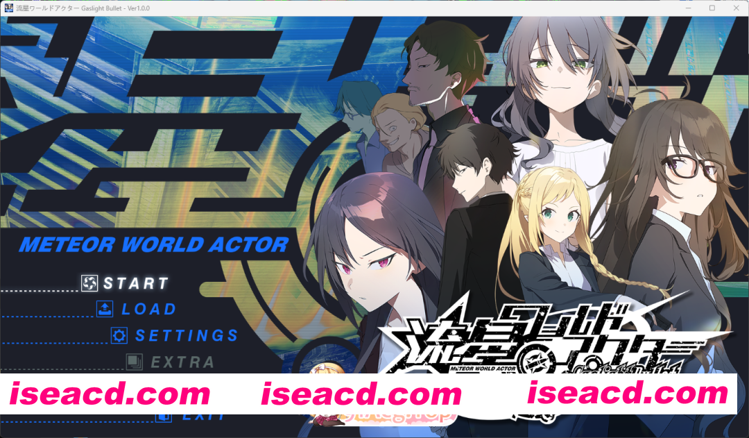 [大型ADV/汉化] 流星世界演员 Gaslight Bullet AI汉化版+全CG存档 [新作] [FM/5.7G/百度]